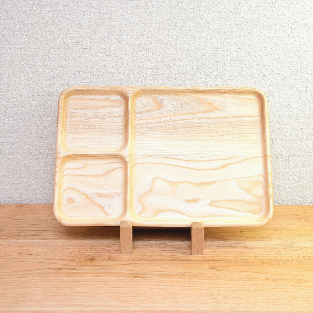木製トレー(仕切りあり)